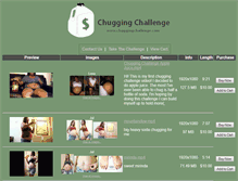 Tablet Screenshot of chuggingchallenge.com